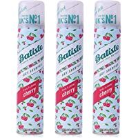 Batiste Champú en Seco Cherry - con una fragancia de frutas y bayas de verano - Pelo con aspecto limpio y fresco - Spray…